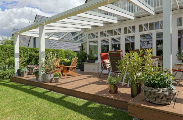 Trex WPC Terrassendielen 25x140 mm Tiki Torch Transcend