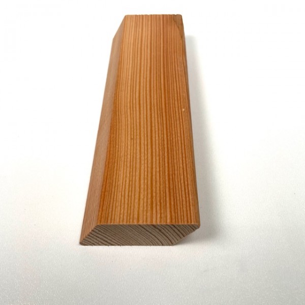 Deutsche Lärche Parallelogramm 25x65 mm Rhombusleisten I/III