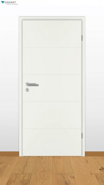 Garant Stiltürblatt RIVA RI1 Weißlack 9010 Rundkante