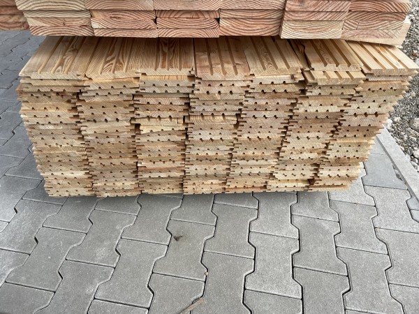 Sib. Lärche A-Profil, 20x146 mm, Nut/Feder, Sonderposten