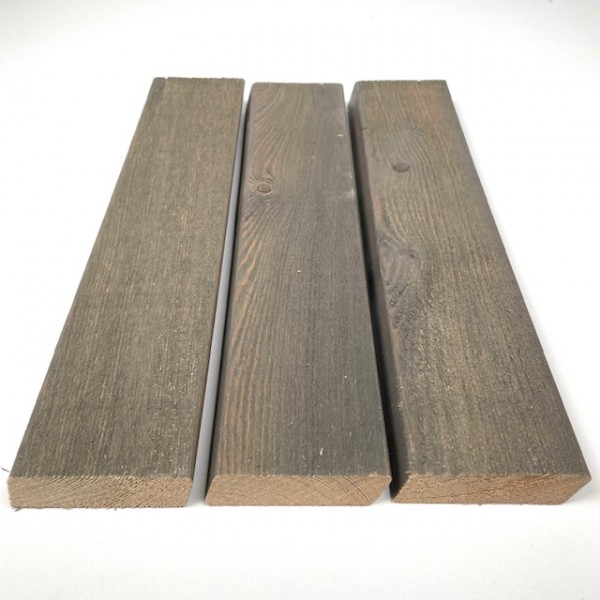 Sib. Lärche Parallelogramm silbergrau 27,5x68 mm Rhombus us-hf A/B