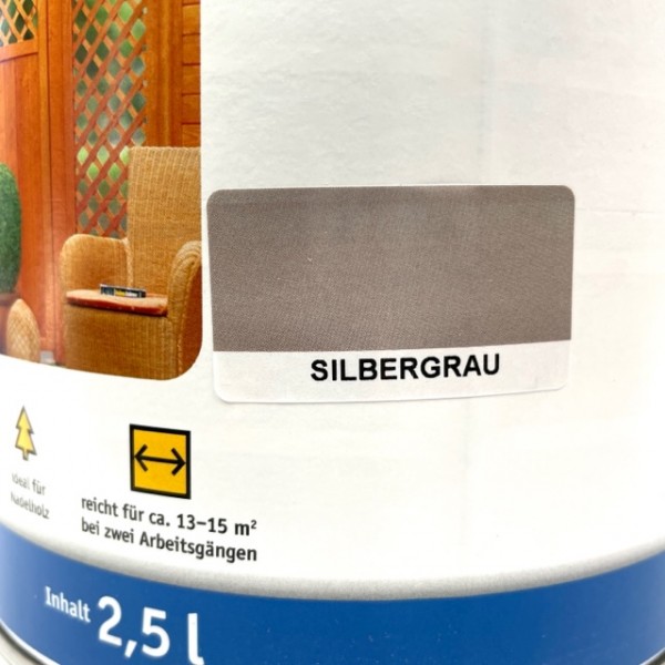 Koralan Holzöl Spezial Silbergrau 2,5 l