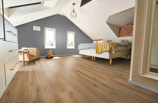 Ligante Eiche Verona Click-Vinylboden Diele Trittschalldämmung