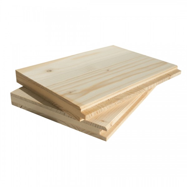 Fichte 3-Schichtplatte 19 mm Nut/Feder B/C+ Ausbauplatte