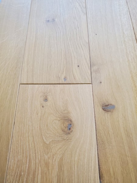 Massivholzdielen heim. Eiche astig 22x170mm roh gefast