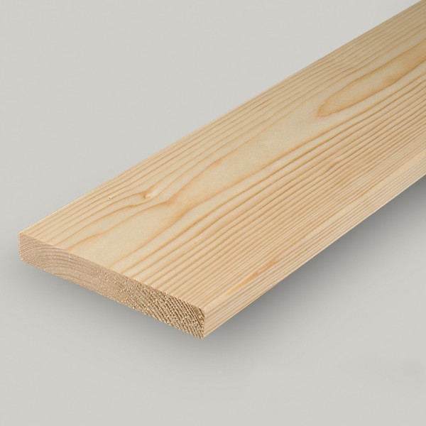 Nord. Fichte Glattkant 18,5x95 mm Bretter gehobelt & gefast