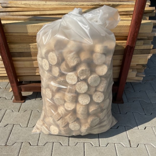 Presslinge aus Spänen im Sack ca. 30 kg