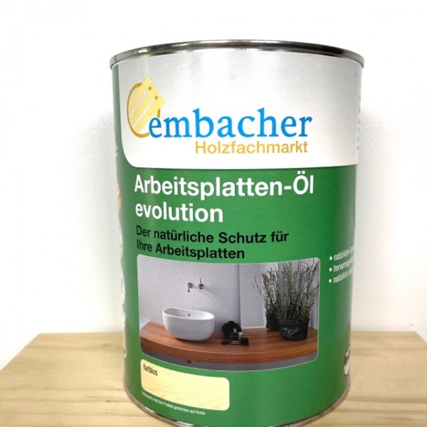 Embacher Arbeitsplatten-Öl evolution farblos