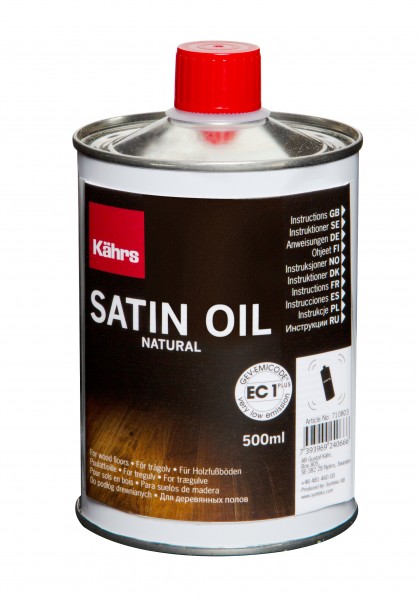 Kährs Satin Oil natural seidenmatt Parkett Pflegemittel