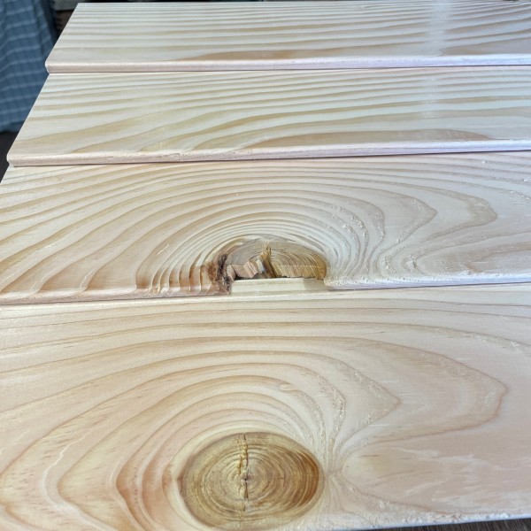 Douglasie Keilspund 26x144 mm B/C gehobelt Stülpschalung Variant Nut/Feder