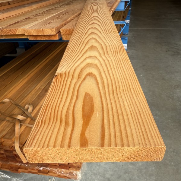 Dt. Lärche Glattkant 25x148 mm Bretter gehobelt & gerundet I/II