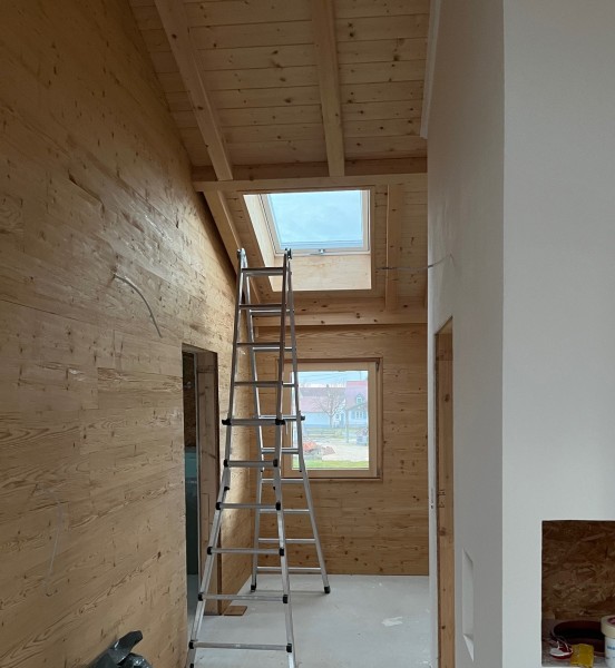 Altholzoptik Verkleidung Nord. Fichte gehackt gebürstet & gedämpft 21x195 mm