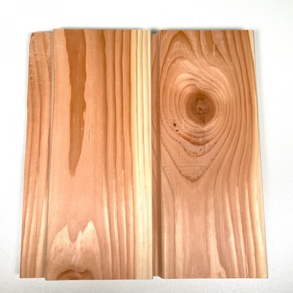 Douglasie Rhombus-Schalung 21x144 mm B/C gehobelt Nut/Feder