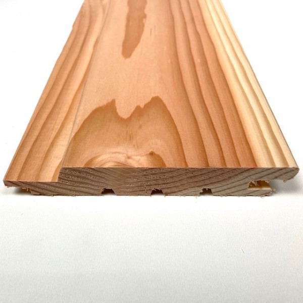 Douglasie Rhombus-Schalung 21x144 mm B/C gehobelt Nut/Feder