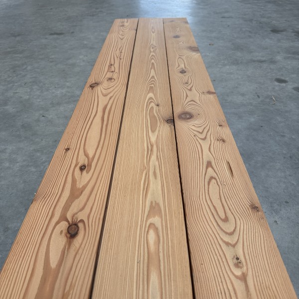Dt. Lärche Terrassendielen 26x148 mm gebürstet splintfrei