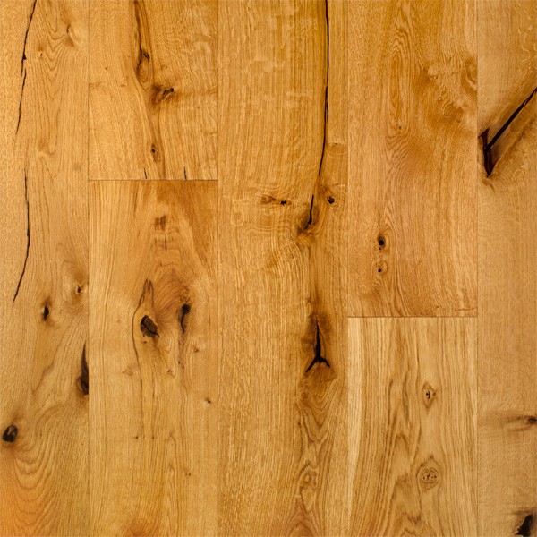 Eiche Rhön Parkettboden Landhausdielen geölt gebürstet V-Fase