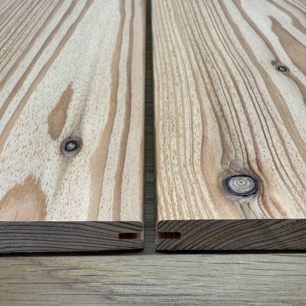 Dt. Lärche Terrassendielen 26x148 mm gebürstet splintfrei